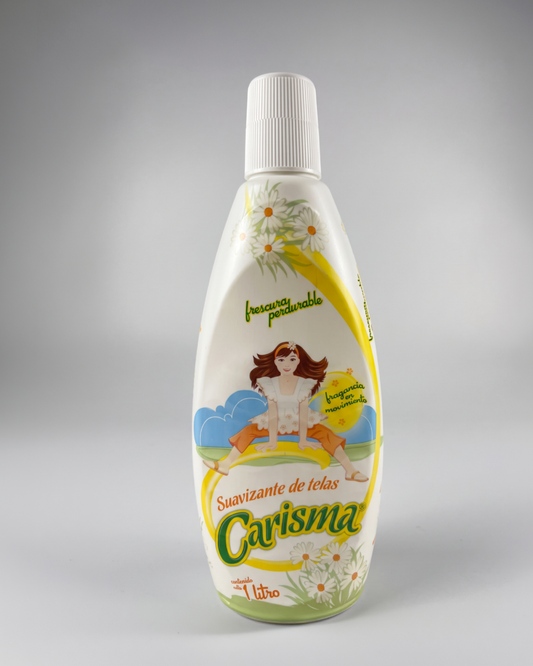 Suavizante de Telas Carisma 1 Litro, Caja con 12 Botellas
